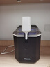 惠康制冰机小型家用宿舍学生15KG迷你寝室全自动制冰机器圆冰制作机便携把手商用奶茶咖啡冰块制冰模具 【uv消毒-双把手-曜石黑】自清洗-大小可调 实拍图