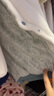 婧麒（JOYNCLEON）婴儿连体衣新生儿衣服秋冬保暖夹棉哈衣满月宝宝内衣纯棉连体衣 大树蓝【优选精梳棉】 73cm 实拍图