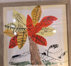 佐之寻画框装裱空框相框33×33正方形书法实木画框50×50拼图画框38x38 原木色画框正方形装裱 可放33*33cm 1个 (相框+卡纸+挂钩） 实拍图
