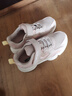 鸿星尔克（ERKE）童鞋中小童女童常规慢跑鞋儿童运动鞋粉刷灰/瑞士粉33 实拍图