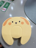 HIHIDEFRIENDS宝宝安全门卡卧室门防夹手儿童安全门阻推拉门创意卡通动物门挡 小狗-奶油黄*4 实拍图