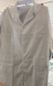 元棉长袖白大褂 松紧袖口四季标准款 男女学生实验室工作服可定制 2XL码 实拍图