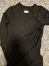 UNDER ARMOUR HeatGear 男子训练运动长袖紧身衣1361524黑色001 M码 实拍图