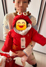 巴拉巴拉童装宝宝羽绒服婴儿衣服儿童外套2025春装新年拜年服209125107201 实拍图