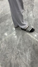 阿迪达斯 （adidas）拖鞋男鞋女鞋 2025夏季新款情侣运动鞋洗澡耐磨透气沙滩凉鞋子 F35543/黑色/白/主推 40.5 实拍图