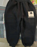 真维斯男童裤子加绒2025儿童运动裤秋冬中大童宽松长裤冬装男孩保暖棉裤 实拍图