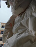 安踏（ANTA）速暖羽绒服丨四防保暖鸭绒外套女冬季宽松休闲运动棉服面包服上衣 香草米白-2 M (女165) 实拍图
