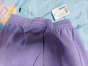 361°童装 儿童裤子25春季男女童3-14岁针织长裤 【加绒】紫霞 160 实拍图