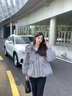 香影灰色羽绒服女2025冬季新款设计感保暖短款显高羽绒衣 灰色 S 实拍图
