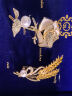古耐麦穗胸针礼盒高档女轻奢胸花西装西服品牌别针丝巾扣环时尚饰品 气质时尚胸针3件套 实拍图