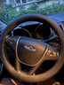 派力绅汽车方向盘套纳帕皮防滑吸汗夏季超薄四季适用车把套D圆型 适用于 【圆型】长安cs75 cs55逸动CS35睿骋奔奔 实拍图