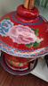 炊老爷（CHUILAOYE）景泰蓝单人铜火锅家商用老式小火锅锅具一人一锅酒精炉火锅专用锅 蓝莲花[紫铜葫芦款]+送燃油6件套 20cm 实拍图