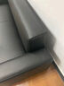 豪瑞森办公沙发简约现代商务接待会客休闲办公室极简二:三人位沙发组合 魅影黑 三人位长190*宽80*高78 实拍图