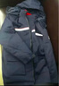 耐典冬季防静电工作服棉衣男加厚内胆防寒劳保服藏蓝色双层棉服190 实拍图
