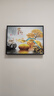 柳莺花燕免打孔电表箱装饰画现代简约客厅餐厅挂画电闸箱配电箱遮挡壁画 家和富贵 45X35遮挡35X25 液压款 实拍图
