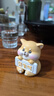 云穗 莫生气摆件可爱柴犬猫咪猪猪办公室家居装饰萌宠手办生日七夕情人节礼物送女友七夕节纪念日创意礼品 【小萌柴】莫生气摆件 实拍图