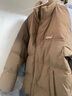 太平鸟男装羽绒服灯芯绒拼接男短款冬季情侣面包服 饼干棕1 XL  实拍图