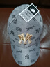 2024新款MY刺绣帽子男女通用韩版潮时尚鸭舌帽硬顶有型潮牌棒球帽 灰色金标灰字母 均码 54-60cm 实拍图