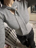 莫代尔纯欲性感前扣内衣女本命年套装美背蕾丝聚拢收副乳无钢圈文胸罩 锦鲤红套装【红色礼盒】 L -36/80AB[小胸聚拢] 实拍图
