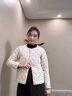 鸭鸭（YAYA）轻薄羽绒服女2025新款内胆外穿秋冬短款圆领保暖外套 实拍图