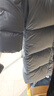 森马（Semir）90%鸭绒羽绒服女长款宽松显瘦冬季轻暖连帽外套防水109724113001 实拍图