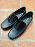 奥康官方男鞋男士低帮商务休闲皮鞋舒适套脚乐福鞋 黑色1223211013 41 实拍图