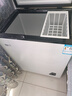 冰熊冰柜家用小型冰柜73L一级节能低噪小冷柜以旧换新冷冻冷藏柜食品保鲜小冰箱 189L 象牙白【减霜 单门】 实拍图