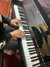 星海【25年全新升级】XU200立式钢琴智能耳机静音款 初学考级专用88键 实拍图