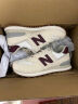 NEW BALANCE NB574 官方休闲鞋女鞋复古舒适轻便百搭潮流运动鞋 米白色 WL574RCF 39 (脚长25cm) 实拍图