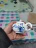 瓷都窑火陶瓷茶壶过滤景德镇中式手绘青花瓷功夫茶具泡茶器手抓小单壶家用 王者之香【200ml】手工制作 实拍图