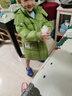 迪士尼（DISNEY）女童羽绒服耐脏油污90白鸭绒儿中大童长款衣服24冬DB441KE13绿120 实拍图