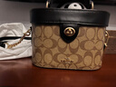 蔻驰（COACH）女包盒子包Kay 20包包轻奢送礼单肩斜挎包轻奢情人节礼物女 78277 IMCBI 实拍图