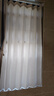 璞浴窗帘卫生间防风隔热窗户遮挡帘浴室飘窗免打孔厕所遮光布帘小窗户 【75%遮光】暖米色（帘+杆） 适合0.6-0.8m墙【帘1m宽*1.5m高】 个 实拍图
