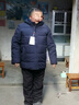 鸭鸭（YAYA）羽绒服男短款可拆连帽厚款保暖中青年冬季商务休闲外套02F藏青195 实拍图