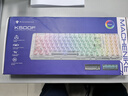 机械师K500F Pro客制化机械键盘 无线蓝牙gasket透明键盘 RGB全键热插拔办公游戏笔记本电脑键盘 【94键三模】岁月灰-GR银轴-RGB 实拍图