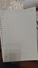 新时达B5/120页康奈尔式活页笔记本本子学习加厚数学横线纸合页初高中生分区备考研公考课堂读书记录 实拍图