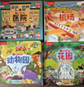 乐乐趣揭秘小世界翻翻书立体篇-揭秘医院/花园/机场/动物园（2-4岁幼儿启蒙早教科普绘本套装共4册）   实拍图
