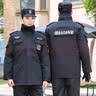 曦雁保安服冬装棉服大衣中长款斜纹黑色执勤棉衣加厚套装毛领2025款新 实拍图