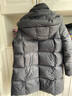 美力城暖天鹅泡芙羽绒服中长款女高端90鹅绒加厚外套保暖157 黑色 XS （80-95斤） 实拍图