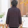 奉孝老年人冬装女棉衣60岁70奶奶装加厚棉袄老人衣服妈妈装羊羔绒外套 藏青 4XL（建议135-150斤） 实拍图