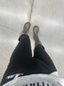 笙格儿 保暖裤秋裤女德绒双面加绒秋冬线裤可外穿无痕高腰显瘦打底裤女 黑色 L(105-130斤） 实拍图