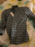 杉杉加绒衬衫男  中年纯棉格子衬衣男商务休闲 A1188-3加绒款 40  实拍图