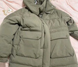 森马（Semir）90绒羽绒服女长款收腰显瘦冬季宽松连帽三防厚外套101724113055 实拍图
