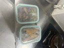 润华年超大容量玻璃饭盒上班族带饭可微波炉加热专用餐盒分隔便当保鲜盒 特大号长+包 1520ml 实拍图