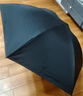 happyrain德国雨伞反向手动折叠伞便携太阳伞遮阳碳纤维晴雨两用商务旅行伞 暗夜黑【玻纤款】 实拍图