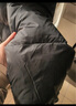 鸭鸭（YAYA）羽绒服男短款连帽面包服2024年新款休闲保暖加厚极寒冬季外套ZL 黑色 2XL /185 实拍图