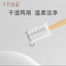 十月结晶月子牙刷产后一次性纱布孕产妇柔超软刷头薄荷味独立包装 30支/盒 实拍图