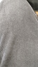 真维斯（JEANSWEST）长袖t恤男装秋冬季款保暖内搭打底衫双面加绒纯色男士长袖上衣服 黑色 纯色 2XL 【高低领可选】 实拍图