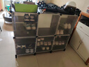 蔻丝（ColesHome）鞋柜家用门口进门一体靠墙多层简易大容量鞋架宿舍租房经济型 升级围栏柜脚极简灰 实拍图