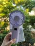 Rtako【16℃冷风直吹】桌面小风扇宿舍办公超静音小型夹式床上家用制冷usb充电超长续 黑【基础插电款】冷风循环丨冰爽全身 实拍图